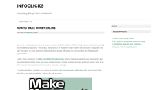 Desktop Screenshot of infoclicks.net